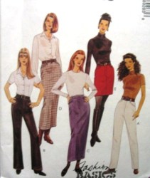 8926 McCalls  FLY PANTS, SKIRT 2 LENGTHS PATTERN 8-12, 10-14, 14-18 uncut choice