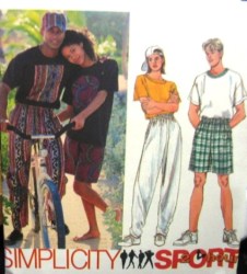 9023 2 HR UNISEX PANTS, SHORTS, TOP, CAP PATTERN XS-M