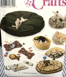9065 SMALL-LARGE DOG/CAT SIZED 16-52''PET BED,PLACEMATS PATTERN
