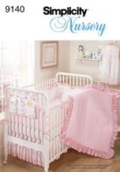 9140 NURSERY STACKER,LINENS, PILLOW,QUILT,ORGANIZER PATTERN