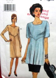 9169 VOGUE SEAMED A-DRESS, TUNIC, SKIRT SO EZ PATTERN 12-16