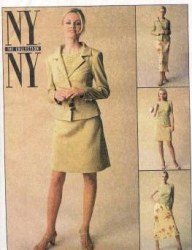 9217 NY NY JACKET, KNIT TOP,BIAS SKIRT LENGTHS PATTERN 10-14