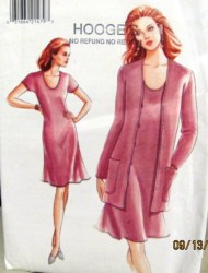 9245 EZ VOGUE UNLINED LONG JACKET,A-DRESS PATTERN 6-10