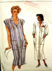 9247 EZ LONG VOGUE  SHIRTDRESS LENGTHS SLVS OR NOT PATTERN 6-12