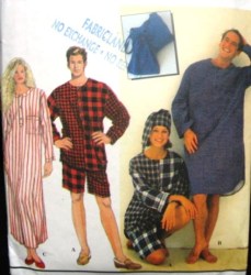 9291 UNISEX SLEEPWEAR PJ TOP,BOTTOMS,NITESHIRT PATTERN XS-M,L-XL