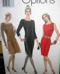 9383 VOGUE FIT LINED DRESS LENGTHS SLVS OR NOT EZ PATTERN 6-10