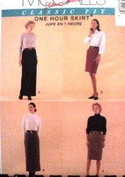9549 PLETSCH 1 HR SKIRT 4 LENGTHS PATTERN 6,8,10,14,16,20