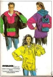 9585 OVERSIZED HOODIE JACKET,BACKPACK PATTERN XS-XL