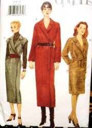 9742 EZ VOGUE DRESS LENGTHS,JUMPER WRAP OR NOT PATTERN 6-10