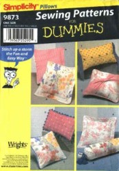 9873 5 SHAPED DECORATIVE PILLOWS EZ PATTERN