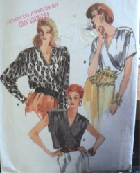 9947 EZ VOG PULLOVER CAP/ SS/ LS MOCK WRAP TOP PATTERN 8-14-18