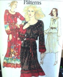 9963 EZ VOGUE PULLOVER LS PEASANT TOP, SKIRT LENGTHS PATTERN 10