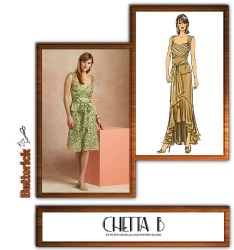 4729 Butterick  PULLOVER BIAS DRAPE TIED TOP, SHAPE SKIRT PATTERN 6-12,14-20 choice