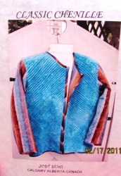 CANADIAN CLASSIC CHENILLE COTTON JACKET PATTERN SM-XL