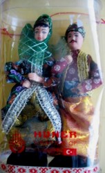 8'' INTERNATIONAL GLITZY DOLLS FROM TURKEY, CONTAINER #577