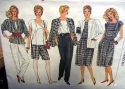 8617 VOGUE JACKET, SKIRT, PANTS,  SHORTS, TOP PATTERN 8-18 2 SZS choice