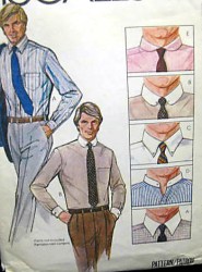 6890 MCCALLS BUTTON YOKE SHIRT VARIETY 1979 PATTERN 40