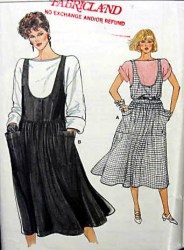 8978 EZ VOGUE LONG FLARE POCKET JUMPER, TOP PATTERN 6-10,12-16