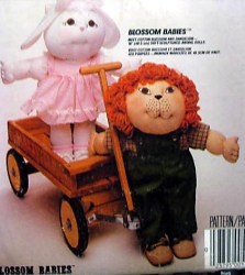 9258 748 MCCALLS COTTON BLOSSOM, DANDELION SOFT SCULPTURE DOLL PATTERN