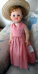 22''   SAUCY WALKER 50S EEGEE SUSAN DOLL, CRIES! #188