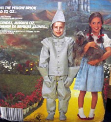 2202 DOROTHY, TIN MAN WIZARD OF OZ PATTERN S, MD ADLT, KID 4-6