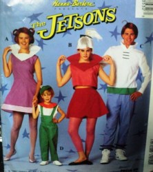5588 mCcALLS  THE JETSONS SPACE AGE ADULT COSTUME PATTERN MEDIUM 36, 38 UNCUT