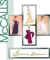 2954 MCCALLS STRAPS OR NOT FLOOR DRESS, OVERDRESS, EVENING STOLE PATTERN 6--22 5 SZS uncut choice