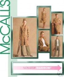 4663 LONG JACKET, SHELL TOP, BOTTOMS PATTERN 16-22