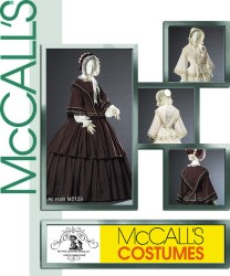 5132 CIVIL WAR FLARE FLOOR SKIRT,PEPLUM TOP PATTERN 6-12