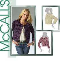 5243 LINED COLLAR JACKET WAIST LENGTH PATTERN 6-12,14-20