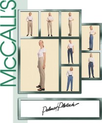 9233 MCCALLS PALMER/ PLETSCH PERFECT FIT PANTS, JEANS PATTERN 8-24 9 SIZES
