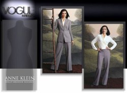 2759 VOGUE ANNE  KLEIN JACKET,  STRETCH TOP,  PANTS PATTERN 6-10, 18-22 CHOICE uncut