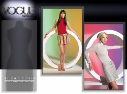 2811 VOGUE ALICE + OLIVIA  LO RISE SHORT A-SKIRT PATTERN 6-10,12-16, 18-22 CHOICE uncut