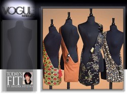 7862 VOGUE BETZINA TRAVEL SHOULDER COMPARTMENT BAG SZS PATTERN