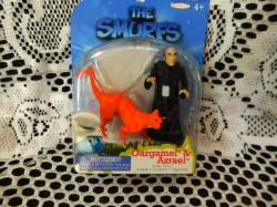 GARGAMEL & AZRAEL FIGURINES THE SMURFS NEW IN PACKAGING 2011